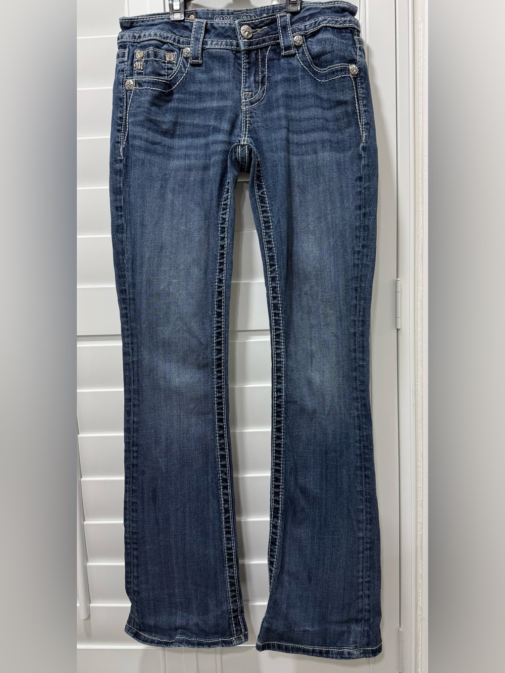 Miss Me Classic Women's Dark Blue Bootcut Jeans